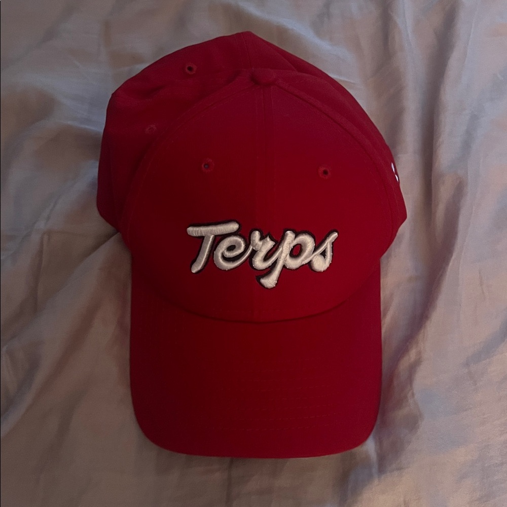 Red Terps New Era Hat